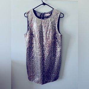 Banana republic sequins dress sz 12